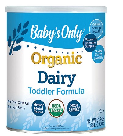 Baby's Only Organic Dairy Toddler Formula (31.75 oz.)